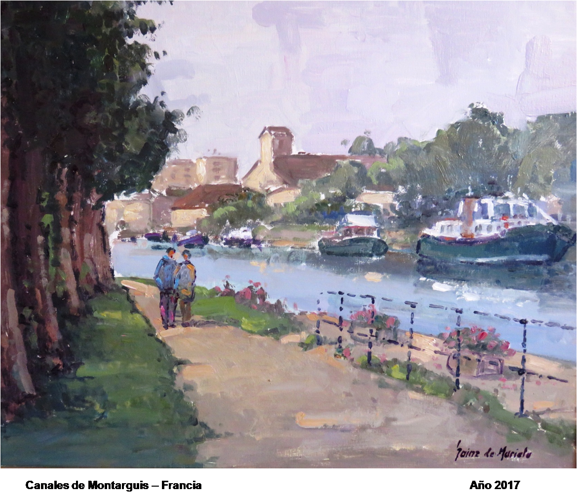 Oleo Montarguis Francia 2