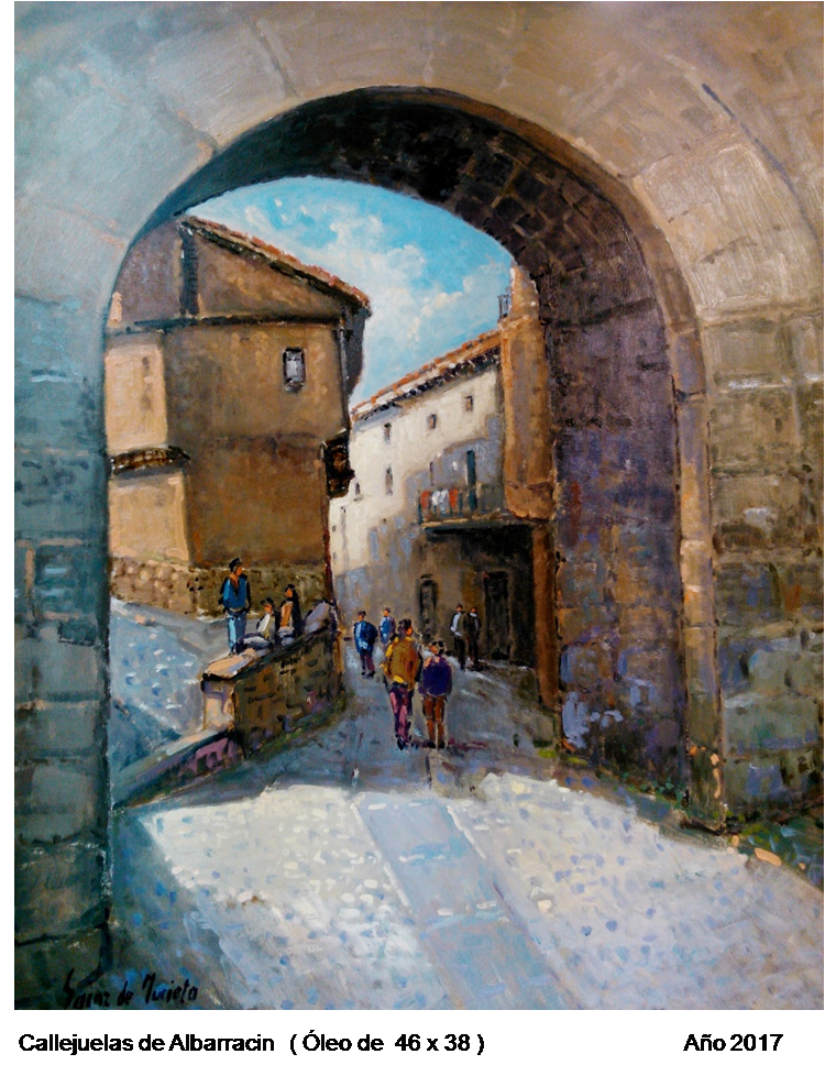 Óleo de Albarracín