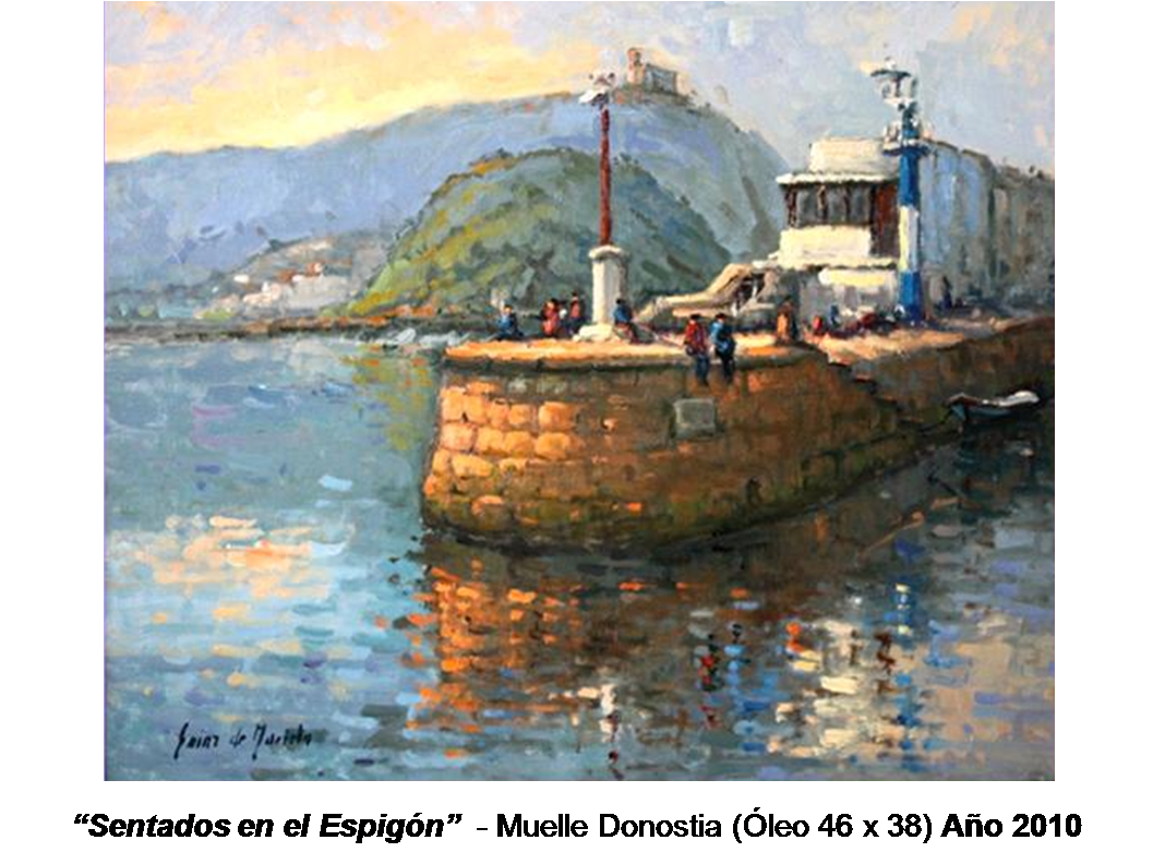 Óleo Espigón Muelle