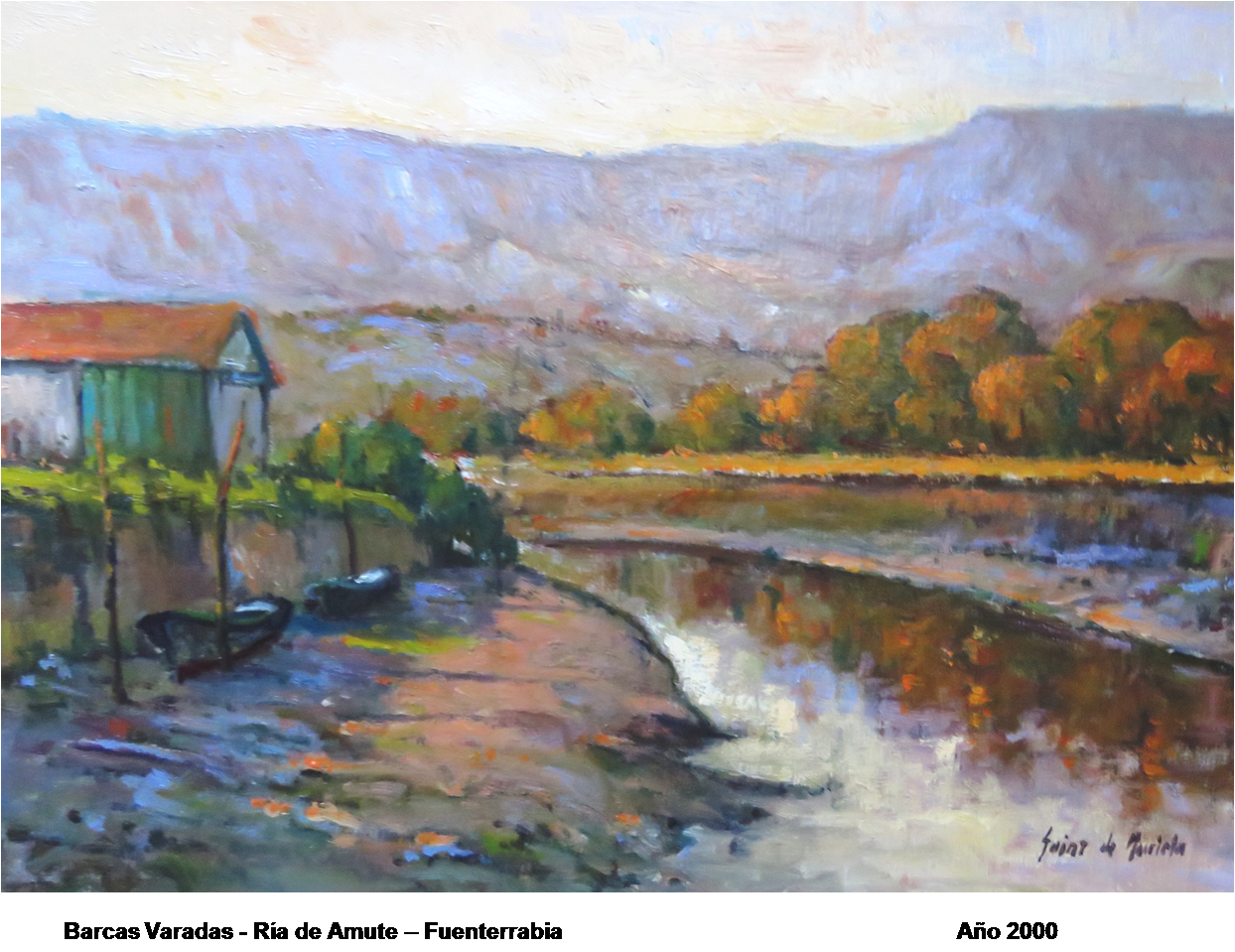 Oleo ría Amute Hondarribi